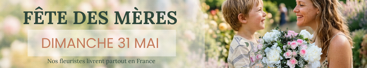 Entrega de flores para el Día de la Madre