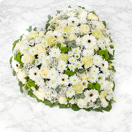 Corazón de flores Eterno 1