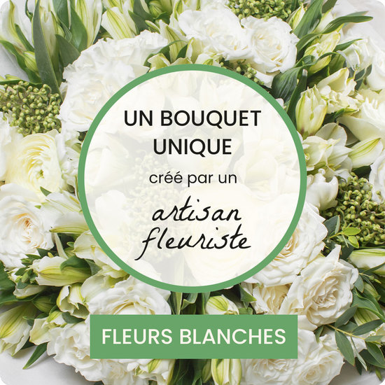 Ramo del florista blanco 1